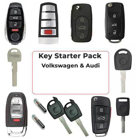 VW / Audi  Keys Complete  Starter Pack (ALL YEARS) - for VVDI2 / IM608 / ACDP - UHS Hardware