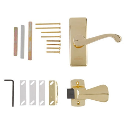 Wright - VGL025-555 - Georgian Surface Mount Latch - Optional Finish - UHS Hardware