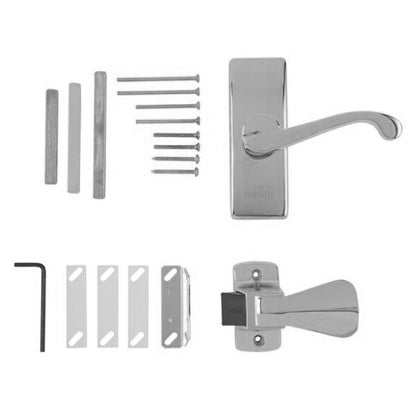 Wright - VGL025-555 - Georgian Surface Mount Latch - Optional Finish - UHS Hardware