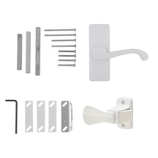 Wright - VGL025-555 - Georgian Surface Mount Latch - Optional Finish - UHS Hardware