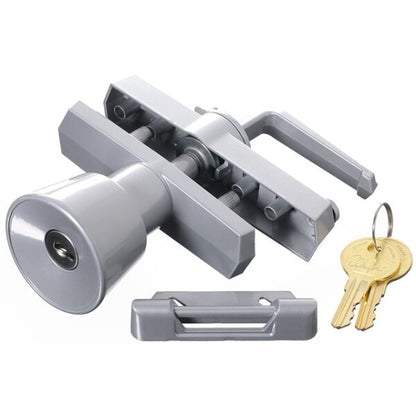 Wright - VK670 - Keyed Universal Knob Latch - Aluminum - UHS Hardware