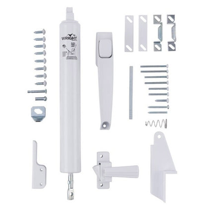 Wright - VLAN - Lanai Door Set - Push Button Latch & Standard Duty Closer with Jamb Bracket - Optional Finish - UHS Hardware