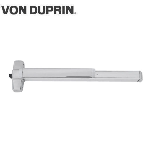Von Duprin - 98EO - Panic Rim Exit Device - 4ft Length - Exit Only - Left Handed - Aluminum Anodized - Grade 1 - UHS Hardware