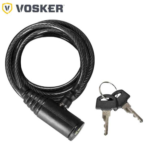 Vosker - CB-LOCK - 6 Feet - Cable Lock for Camera or Security box - For V100 and V200 Series - UHS Hardware