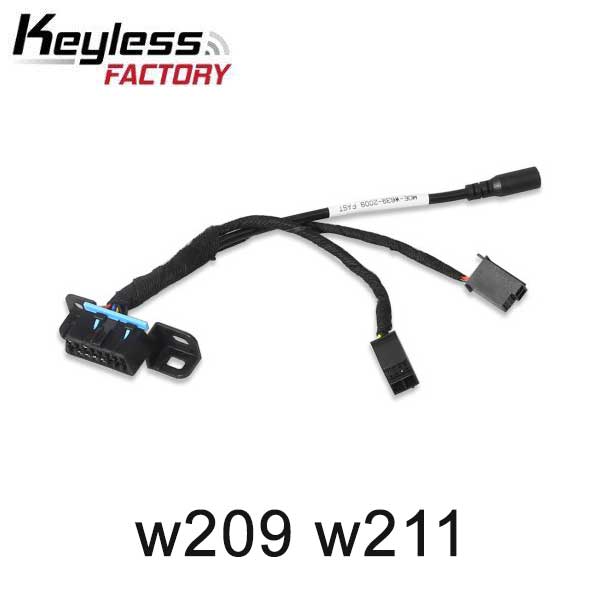 Mercedes Benz - OBD Test Lines for W209 / W211 / W906 / W169 / W208 / W202 / W210 / W639 EZS (7 Cables) - UHS Hardware