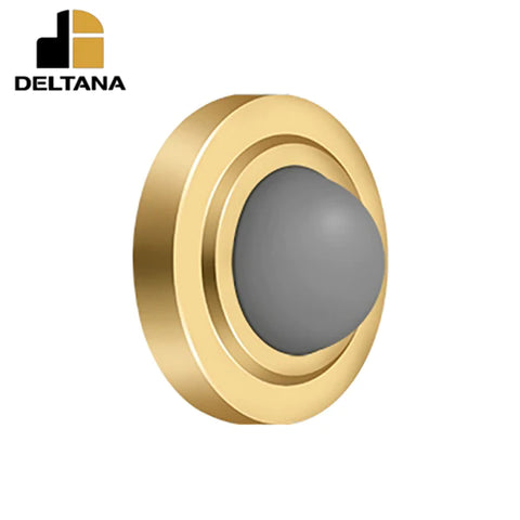Deltana - Convex Flush Bumper 2-3/8" Diameter - Optional Finish