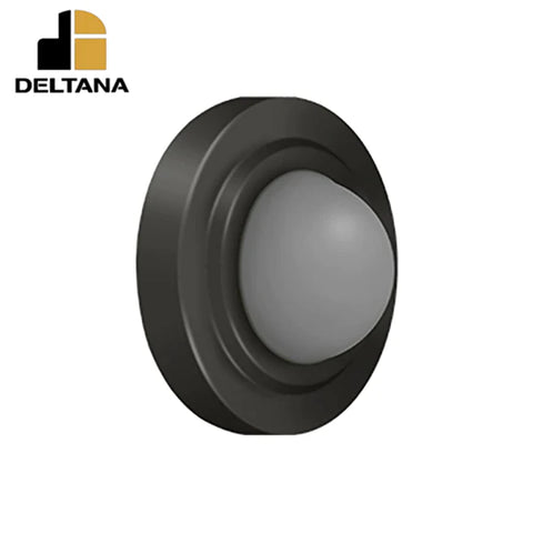 Deltana - Convex Flush Bumper 2-3/8" Diameter - Optional Finish