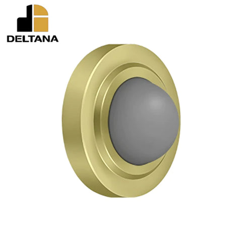Deltana - Convex Flush Bumper 2-3/8" Diameter - Optional Finish