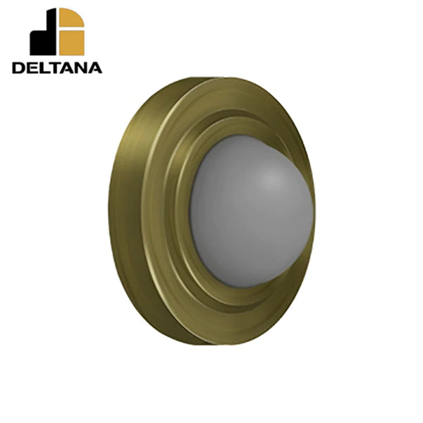 Deltana - Convex Flush Bumper 2-3/8" Diameter - Optional Finish