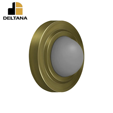 Deltana - Convex Flush Bumper 2-3/8" Diameter - Optional Finish