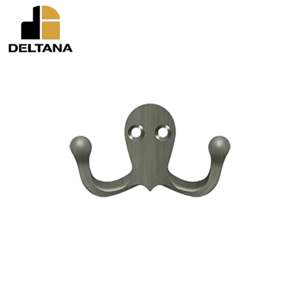 Deltana - Double Hook - Optional Finish