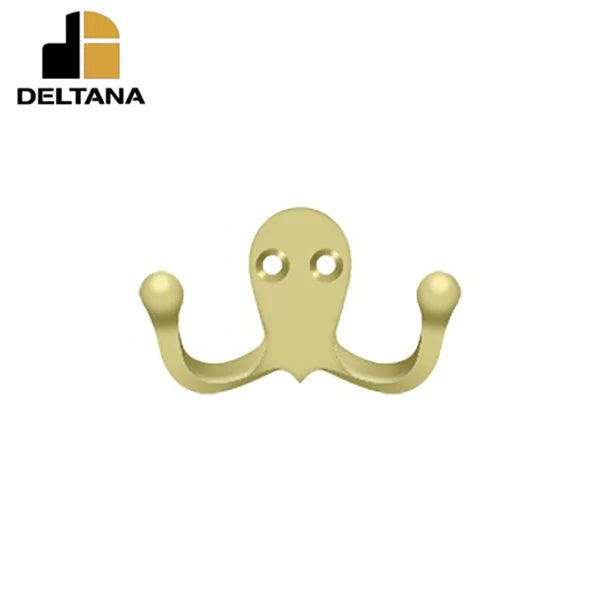 Deltana - Double Hook - Optional Finish