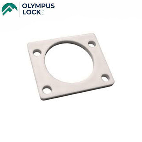 Olympus - WP24 ( 1 / 8" ) Spacer For 7/8” Barrel Diameter Locks - White Plastic - UHS Hardware
