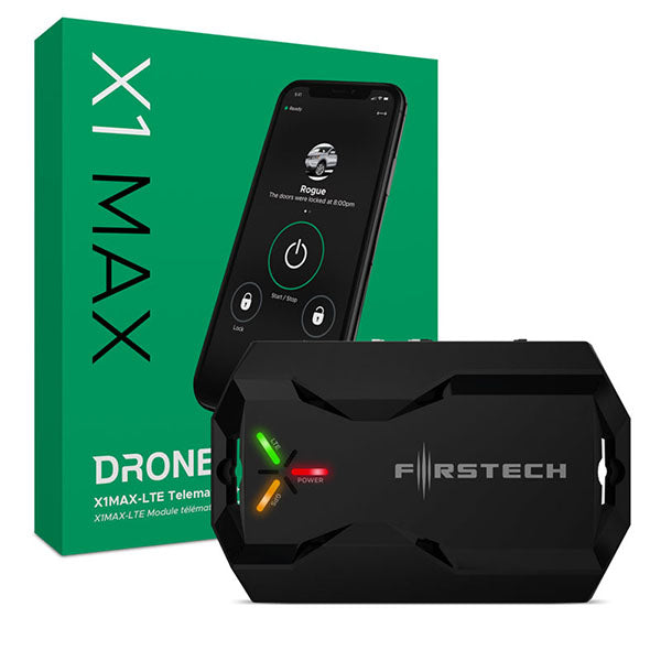 Firstech - Drone - X1MAX-LTE -  X1 LTE MAX with Cell, GPS, BLE, Sensors, and Back-up Battery (128-SGNS) - UHS Hardware