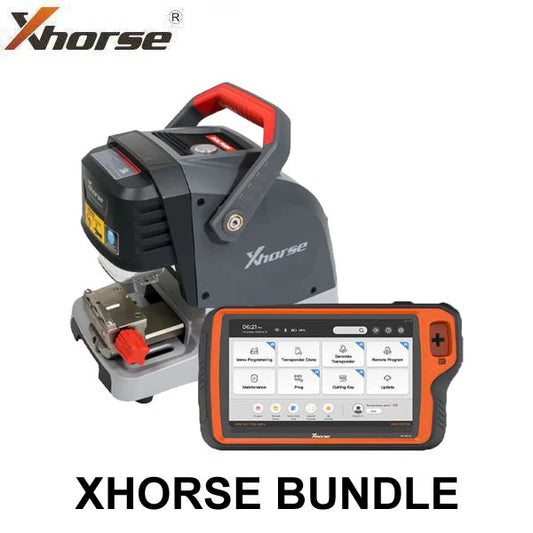 Xhorse - Complete Cut & Programming Bundle - Condor XC Dolphin XP-005 High Sec Portable Key Cutting Machine & VVDI Key Tool PLUS Tablet - UHS Hardware