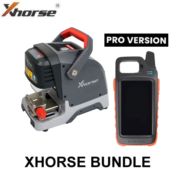 Xhorse - Complete Cut & Programming Bundle - Condor XC Dolphin XP-005 High Sec Portable Key Cutting Machine & VVDI Key Tool MAX Pro - UHS Hardware