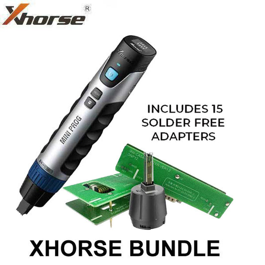 Xhorse - VVDI Mini PROG Pen EEPROM Programmer & Solder-Free Adapters & Cable Package - UHS Hardware