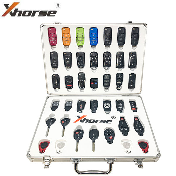Universal Remote Key Set w/ Aluminum Case for VVDI Programming Tool (Xhorse) - UHS Hardware