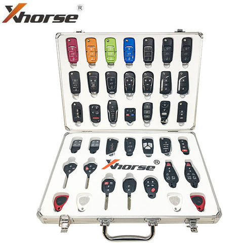 Universal Remote Key Set w/ Aluminum Case for VVDI Programming Tool (Xhorse) - UHS Hardware