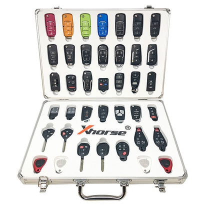 Universal Remote Key Set w/ Aluminum Case for VVDI Programming Tool (Xhorse) - UHS Hardware