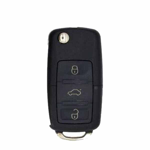 VW Volkswagen Style / 3-Button Universal Remote Key for VVDI Key Tool (Wired) - UHS Hardware