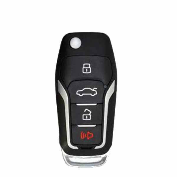 Ford Style / 4-Button Universal Remote Key for VVDI Key Tool (Wired) - UHS Hardware