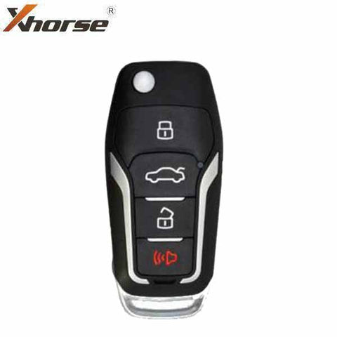 Ford Style / 4-Button Universal Remote Key for VVDI Key Tool (Wired) - UHS Hardware