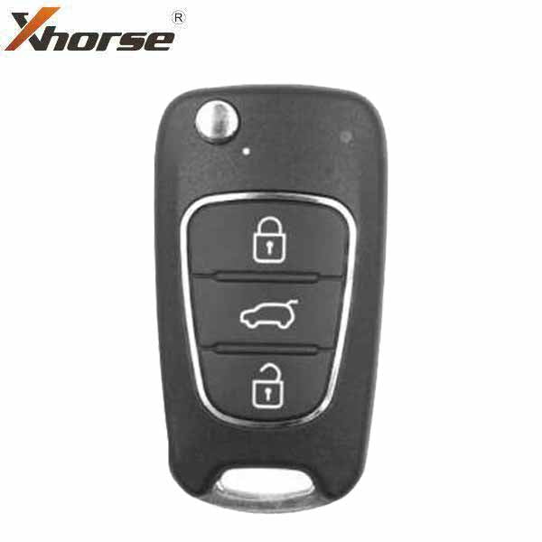 Hyundai Style / 3-Button Universal Remote Key for VVDI Key Tool (Wired) - UHS Hardware