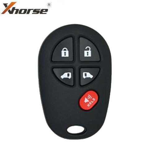 Toyota Style / 5-Button Universal Remote for VVDI Key Tool (Wired) - UHS Hardware