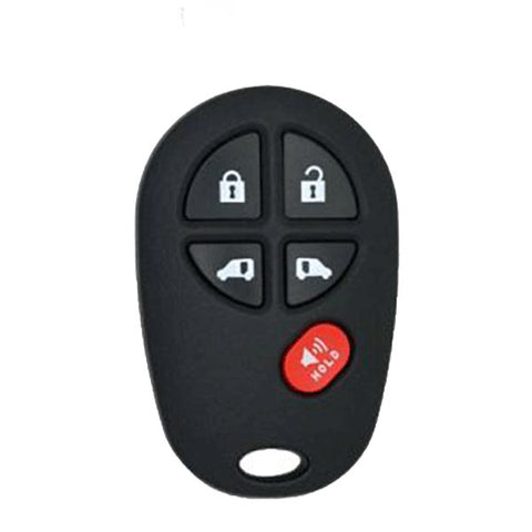 Toyota Style / 5-Button Universal Remote for VVDI Key Tool (Wired) - UHS Hardware