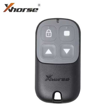 Xhorse - 4-Button Garage Door Remote Blank - Black Finish ( XKXH00EN ) - UHS Hardware