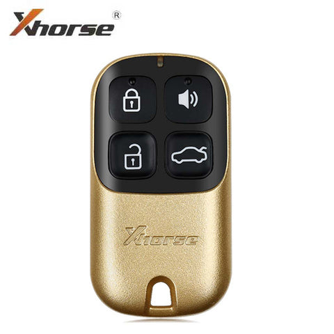 Xhorse - 4-Button Universal Remote Key - Gold Finish (Wired) (XHS-XKXH02EN)