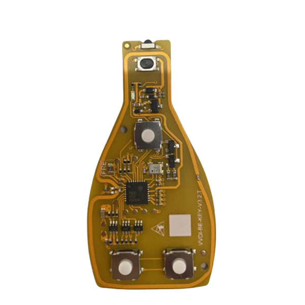Xhorse Mercedes Fobik - VVDI BE Key PCB Board (315 MHz - 433 MHz) for VVDI MB Programmer - Yellow PCB (Xhorse) - UHS Hardware