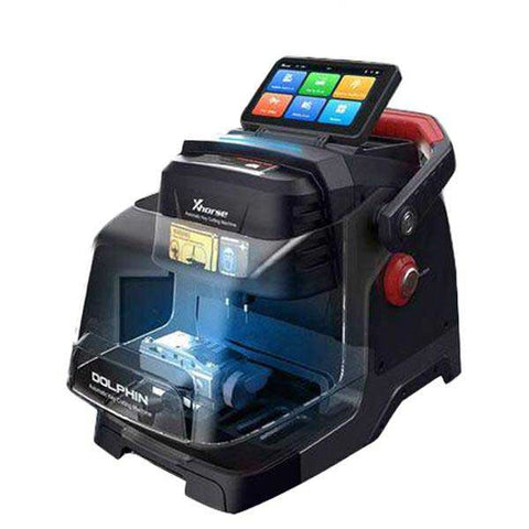 Xhorse - Complete Cut & Programming Bundle - Dolphin II XP-005L High Sec Portable Key Cutting Machine w/ Battery & VVDI Key Tool MAX Pro - UHS Hardware