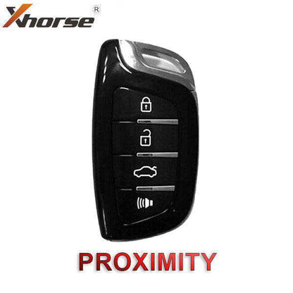 4-Button Universal Smart Key w/ Proximity Function for VVDI Key Tool (Xhorse) (BUNDLE OF 10) - UHS Hardware