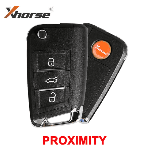 MQB Style 3-Button Universal Flip Key w/ Proximity Function for VVDI Key Tool (Xhorse) - UHS Hardware
