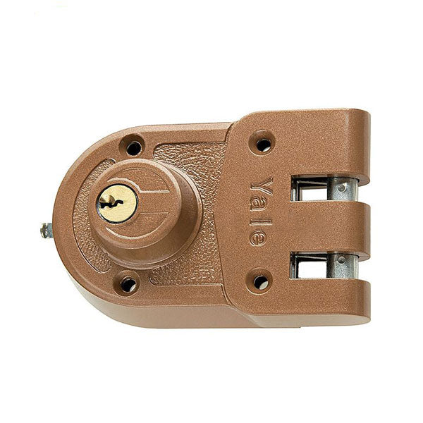 YALE - 197-14 -  Jimmy Proof Deadlock - Double Cylinder - 5 Pin - Sprayed Brass - UHS Hardware