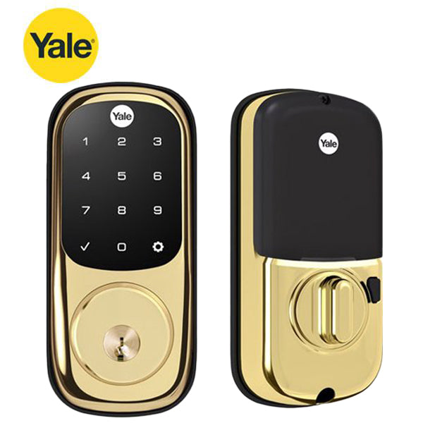 Yale - YRD226 - Assurance Electronic Deadbolt Lock - Touchscreen - Single Cylinder - 2-3/8" Backset - Schlage "C" Keyway - Optional Smart Connectivity - Keyed Different - Optional Finish - Grade 2 - UHS Hardware