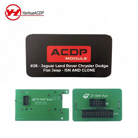 Yanhua - ACDP - ZF-9HP - Module #28 for Mini ACDP - Jaguar Land Rover Chrysler Dodge Fiat Jeep DME Read/Write ISN and Clone (PREORDER) - UHS Hardware