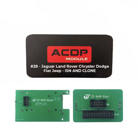 Yanhua - ACDP - ZF-9HP - Module #28 for Mini ACDP - Jaguar Land Rover Chrysler Dodge Fiat Jeep DME Read/Write ISN and Clone (PREORDER) - UHS Hardware