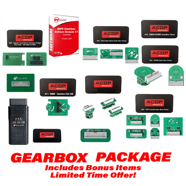 Mini ACDP Key Programmer - Gearbox Package - November Special - Limited Time Bonus Items - UHS Hardware