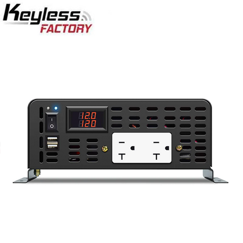 RBU5 - 12VDC - 1500 Watt Pure Sine Wave Inverter -  Solar Power - DC to AC - Optional Remote Connectivity - USB Ports - UHS Hardware