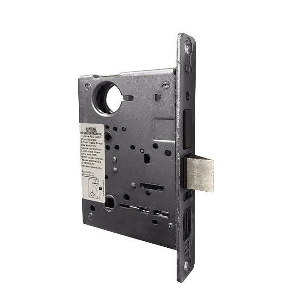 Yale - LBDY88-02-FL - Mortise Lock Body - Privacy - Satin Chrome - Body Only - Fire Rated - Grade 1 - UHS Hardware
