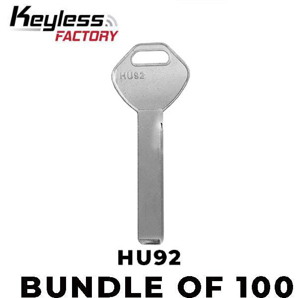 100 x BMW HU92 High Security Test Blade - SUPER SALE (BUNDLE OF 100) - UHS Hardware