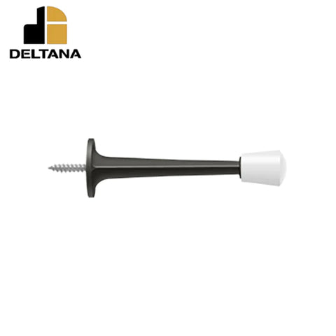 Deltana - 3" Baseboard Door Bumper - Zinc Die-Cast - Optional Finish