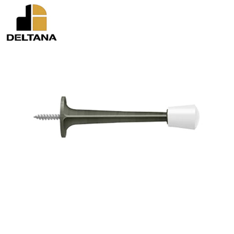 Deltana - 3" Baseboard Door Bumper - Zinc Die-Cast - Optional Finish