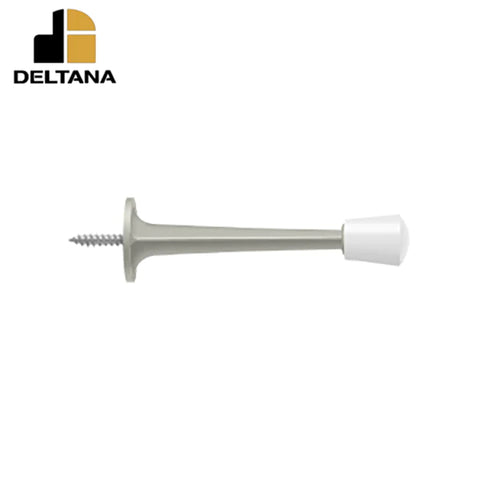 Deltana - 3" Baseboard Door Bumper - Zinc Die-Cast - Optional Finish