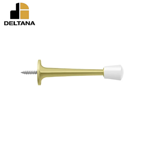Deltana - 3" Baseboard Door Bumper - Zinc Die-Cast - Optional Finish