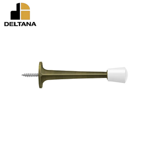 Deltana - 3" Baseboard Door Bumper - Zinc Die-Cast - Optional Finish