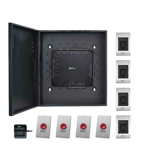 ZKTeco - ATLAS400 - Full Access Control Kit  (4 Doors) - UHS Hardware